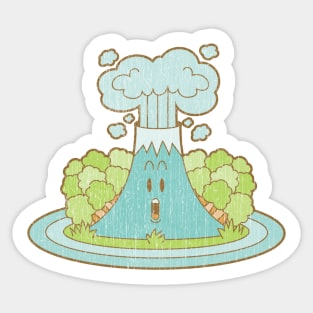 Little Volcano Sticker